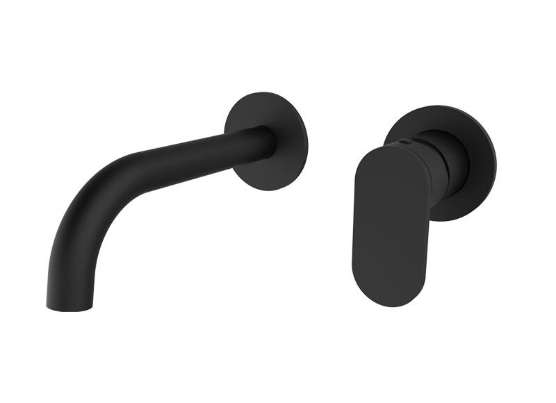 Μπαταρία νιπτήρα Slim 500045 black matt